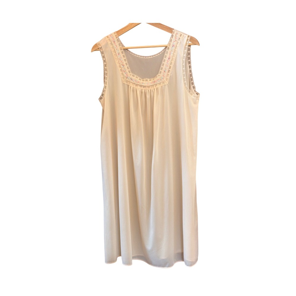 Vintage Katz Nightgown Coquette Cottagecore Grandmacore Fairycore Ethereal